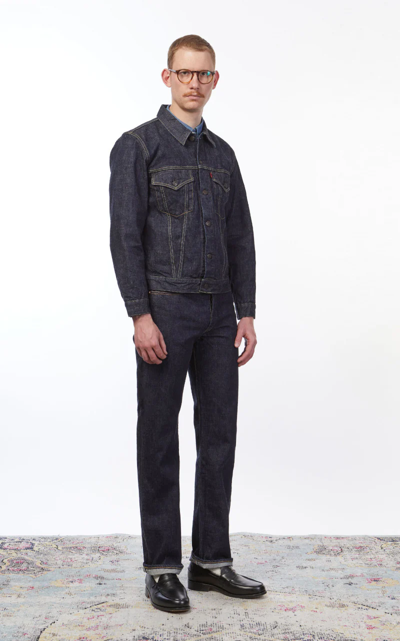 Fullcount 1108W Slim Straight Selvedge Denim One Wash Indigo - Image 9