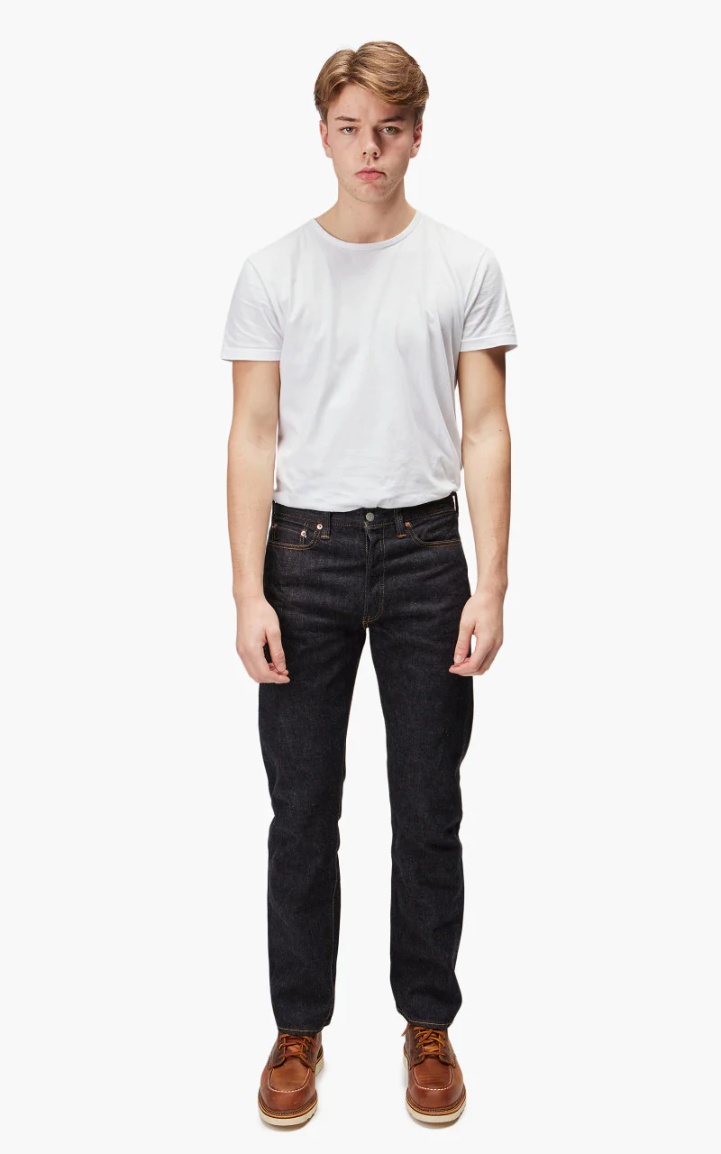 Fullcount 1108XXW Slim Straight Selvedge Denim Heavy Ounce One Wash Indigo - Image 2