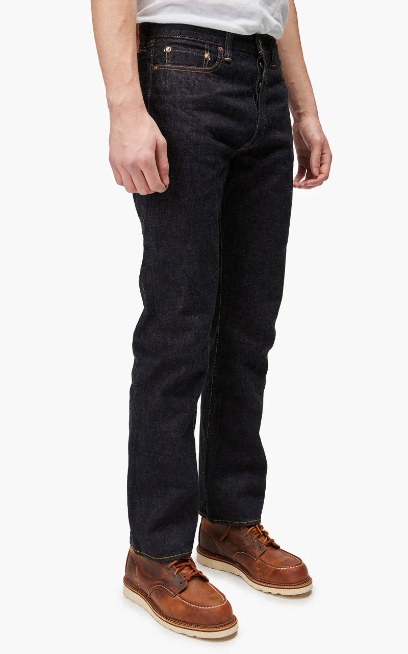 Fullcount 1108XXW Slim Straight Selvedge Denim Heavy Ounce One Wash Indigo - Image 4