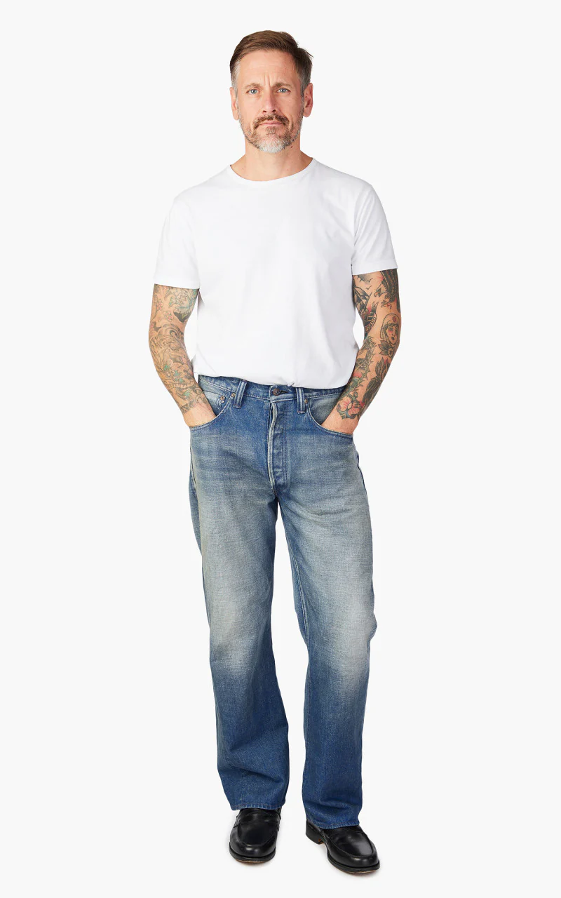 1121HW Duke Selvedge Denim Hand Washed Indigo - Image 2