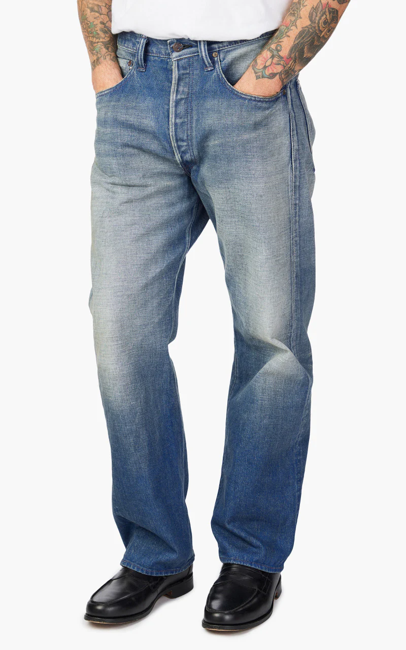 1121HW Duke Selvedge Denim Hand Washed Indigo - Image 4
