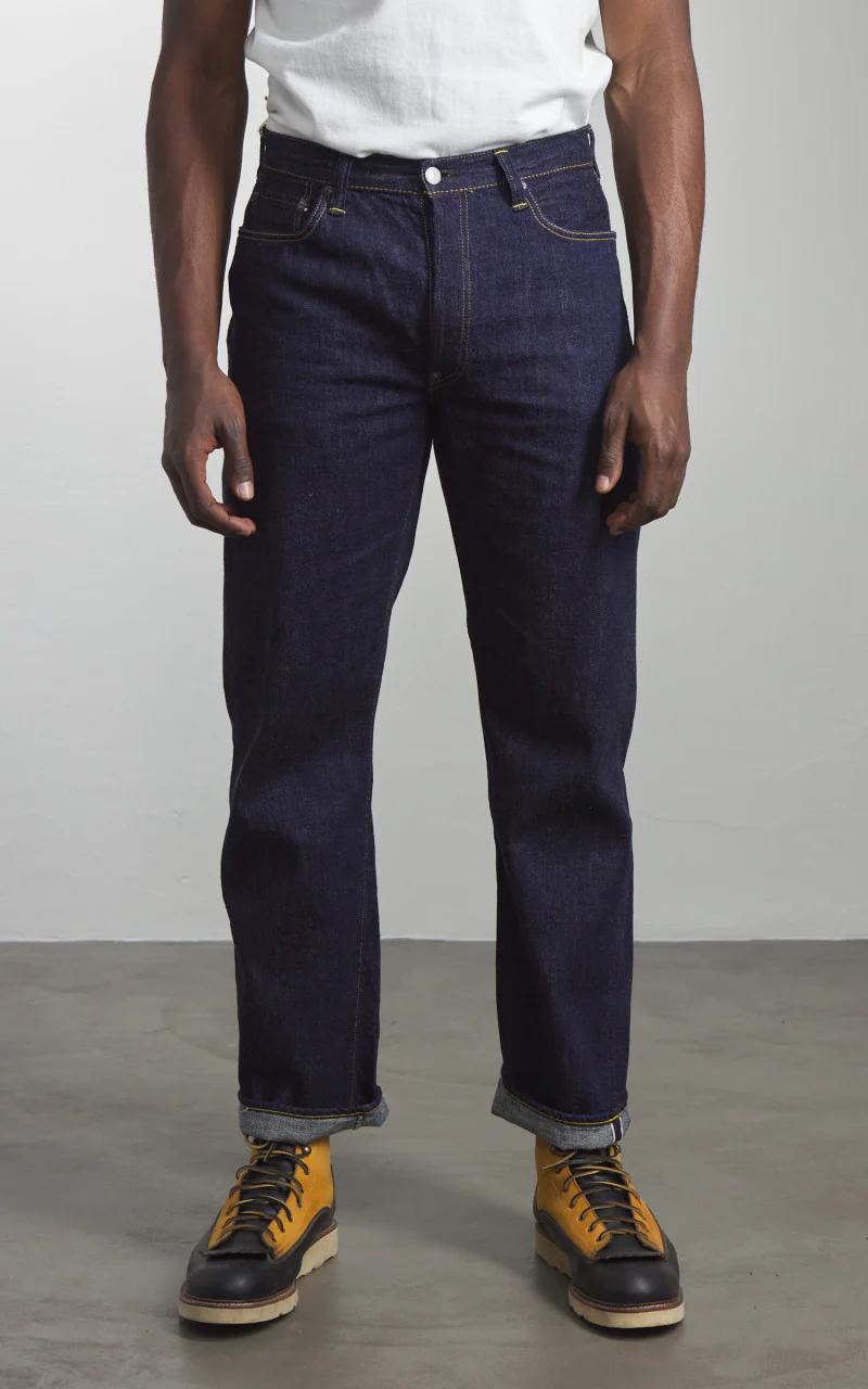 Fullcount 1126 Model 1937 Selvedge Denim One Wash Indigo - Image 2