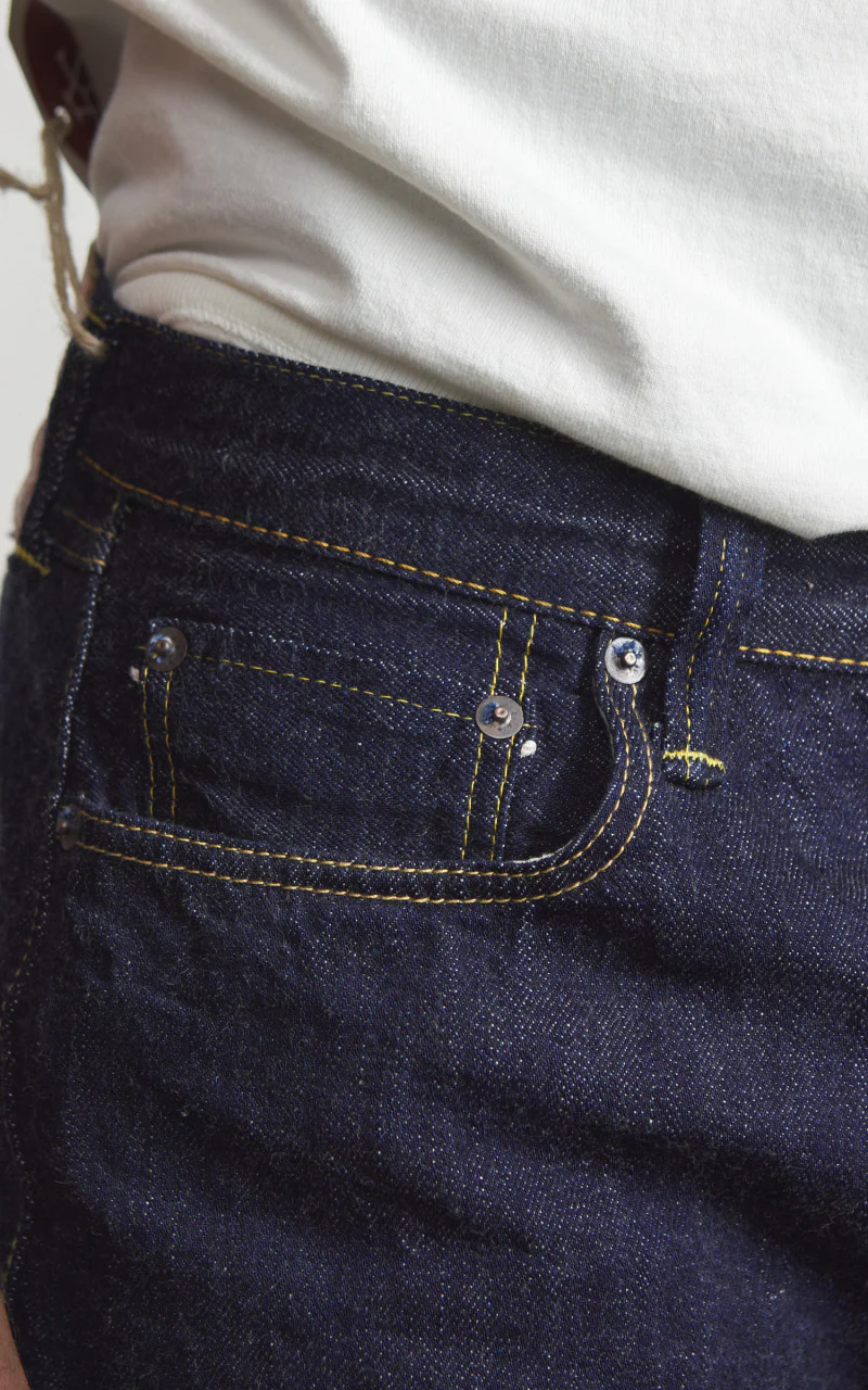 Fullcount 1126 Model 1937 Selvedge Denim One Wash Indigo - Image 4