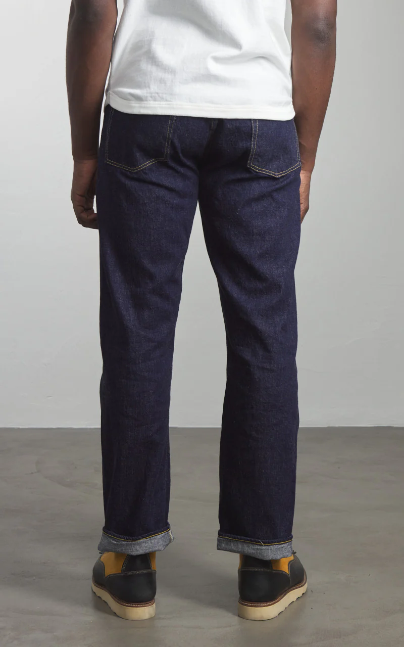 Fullcount 1126 Model 1937 Selvedge Denim One Wash Indigo - Image 5