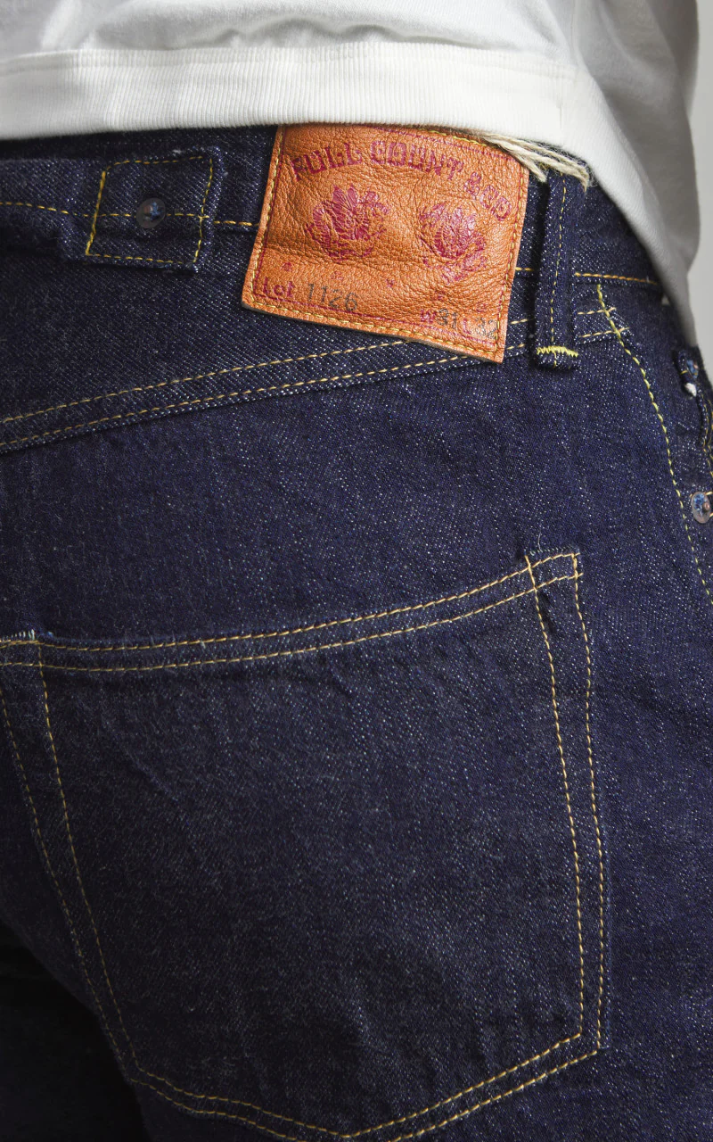 Fullcount 1126 Model 1937 Selvedge Denim One Wash Indigo - Image 7