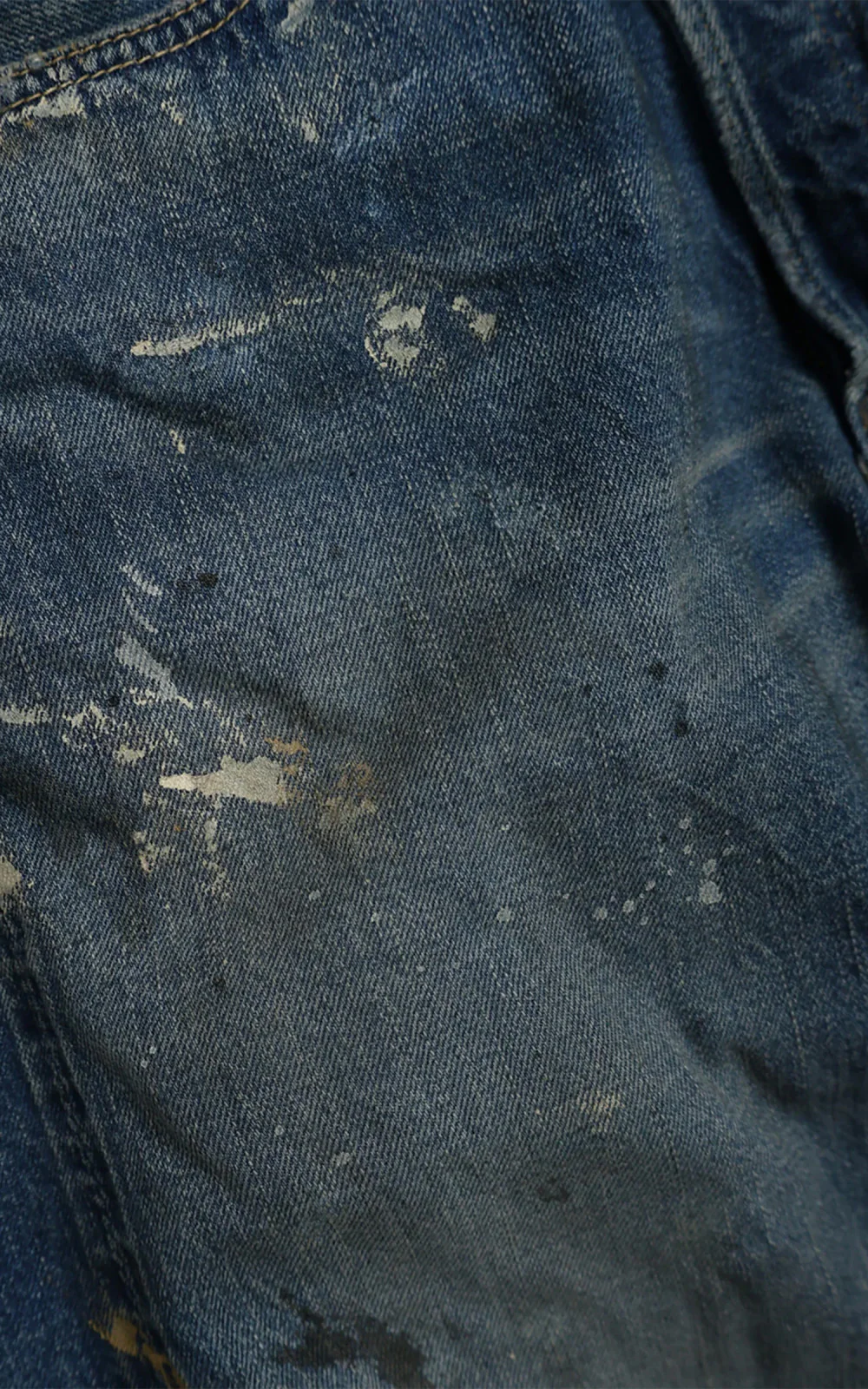 Fullcount 1126HW 1937 Model Selvedge Denim Dartford Splatter Indigo - Image 8