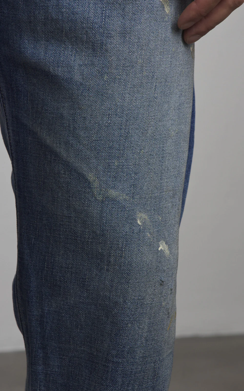 Fullcount 1126HW 1937 Model Selvedge Denim Dartford Splatter Indigo - Image 9