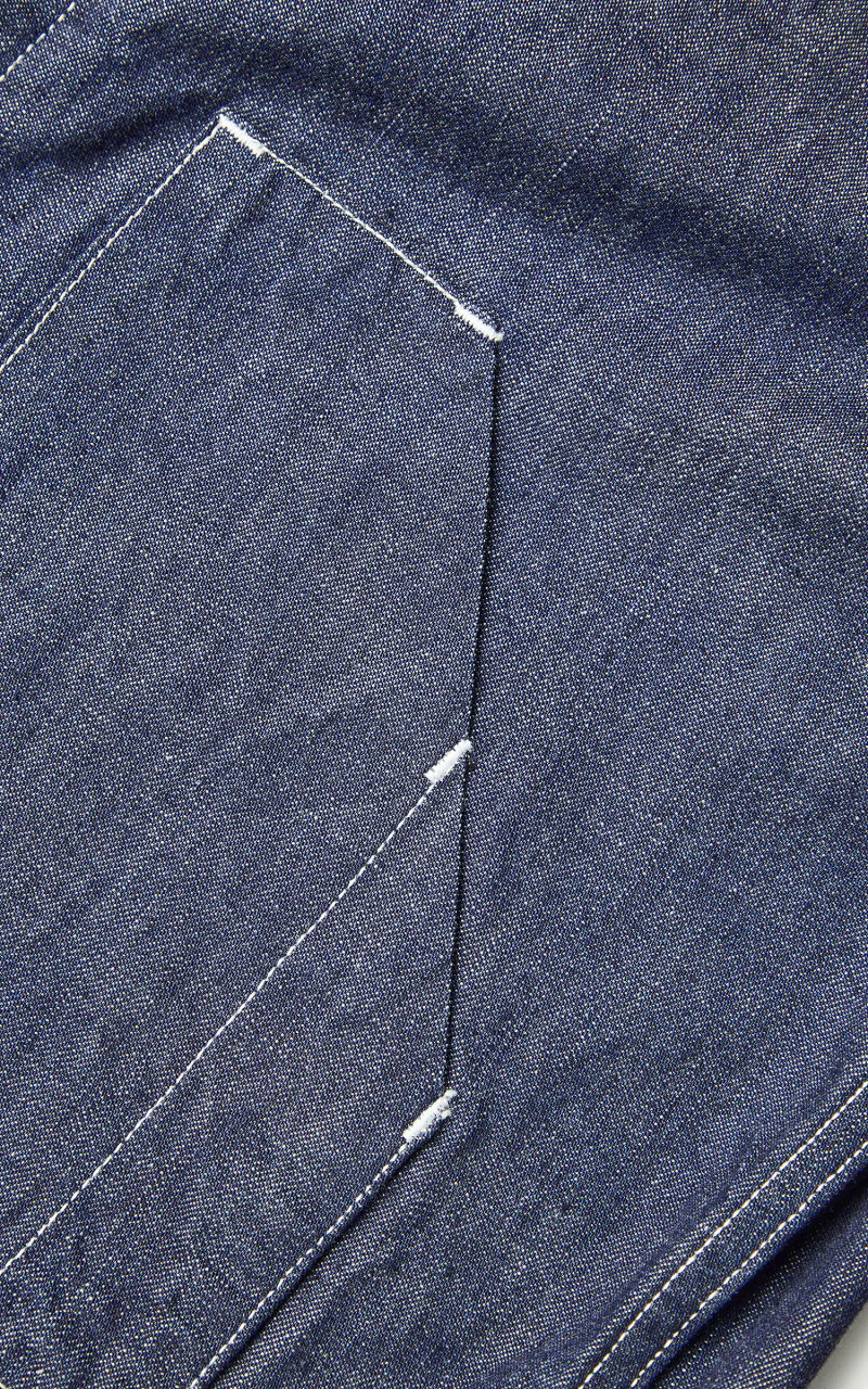 1132-1 PW Denim Engineer Coverall Indigo Blue - Image 11