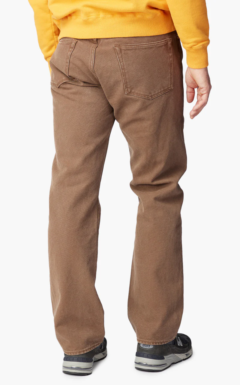 1133 Straight Pants Paraffin Canvas Brown 16oz - Image 6