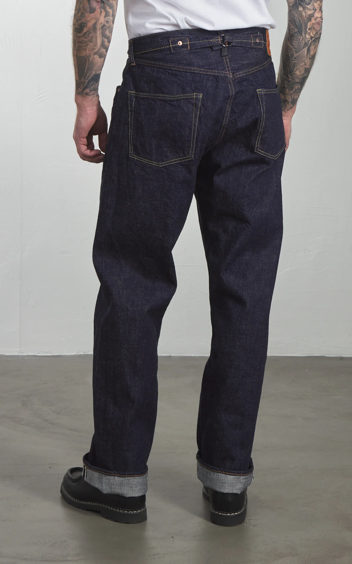 Fullcount 1136 Model 1937 Selvedge Denim One Wash Indigo - Image 5