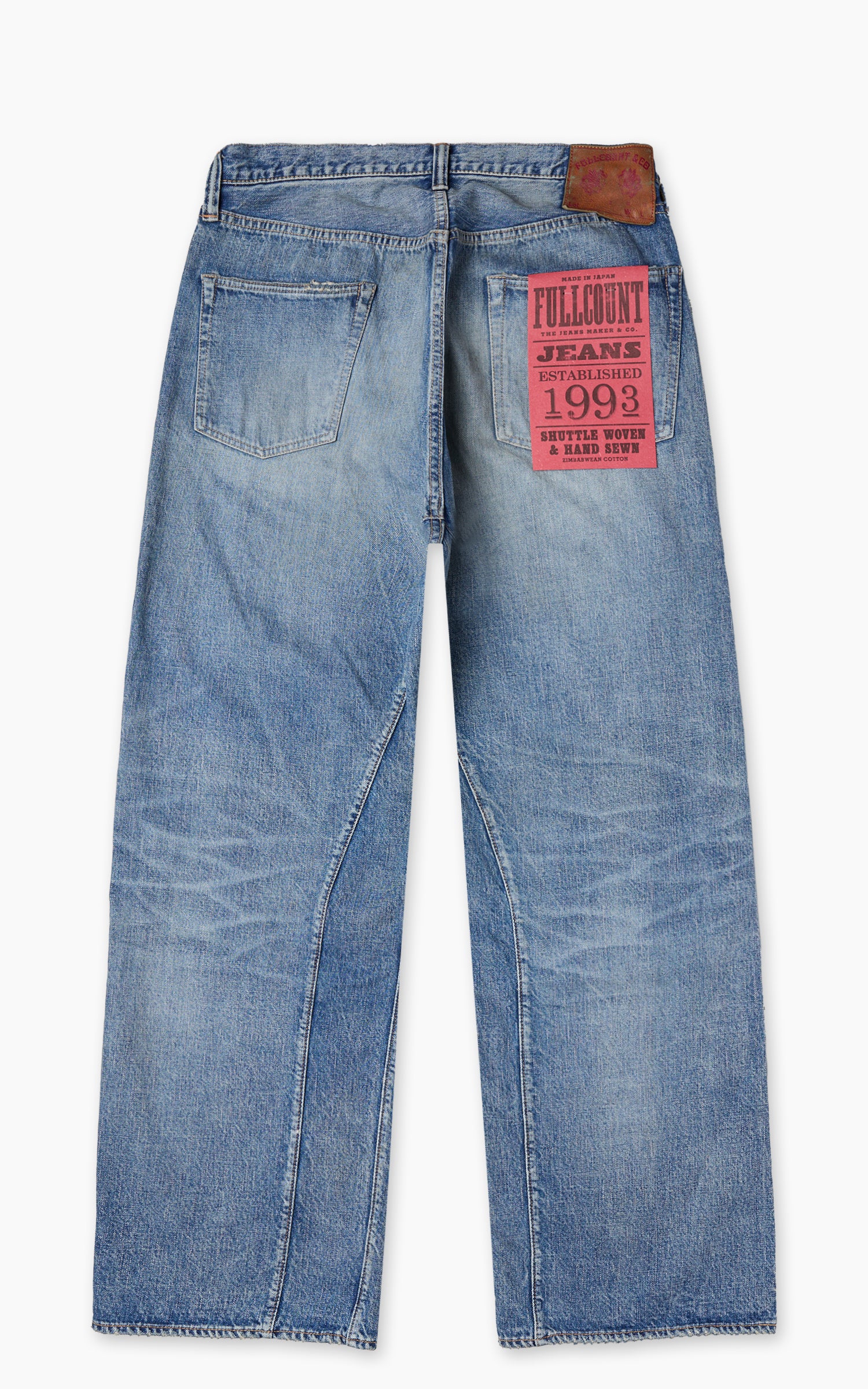 Fullcount 1137HW Duke 3 Model Selvedge Denim Dartford Indigo Blue - Image 5