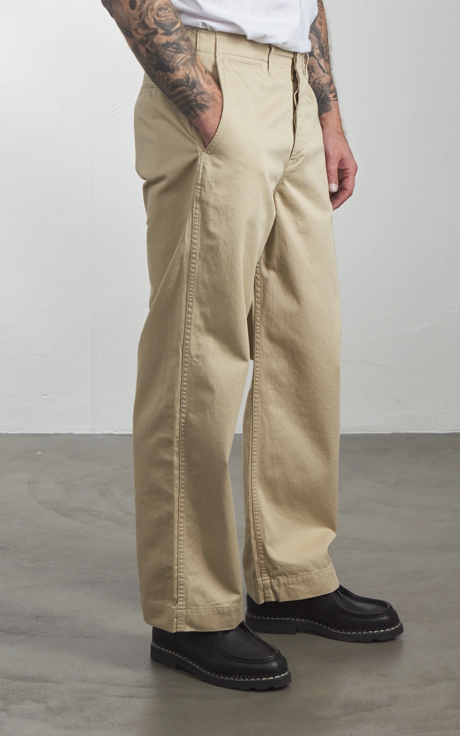 Fullcount 1201-20 U.S. Army Chino Trouser 41 Khaki - Image 4