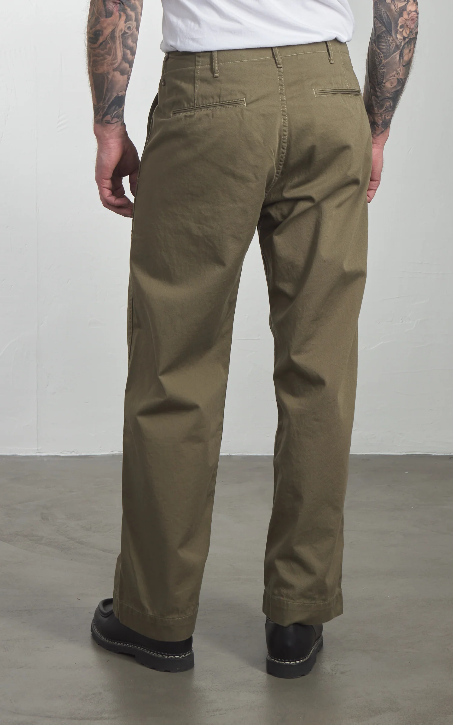 Fullcount 1201-20 U.S. Army Chino Trouser 41 Sage Green - Image 5