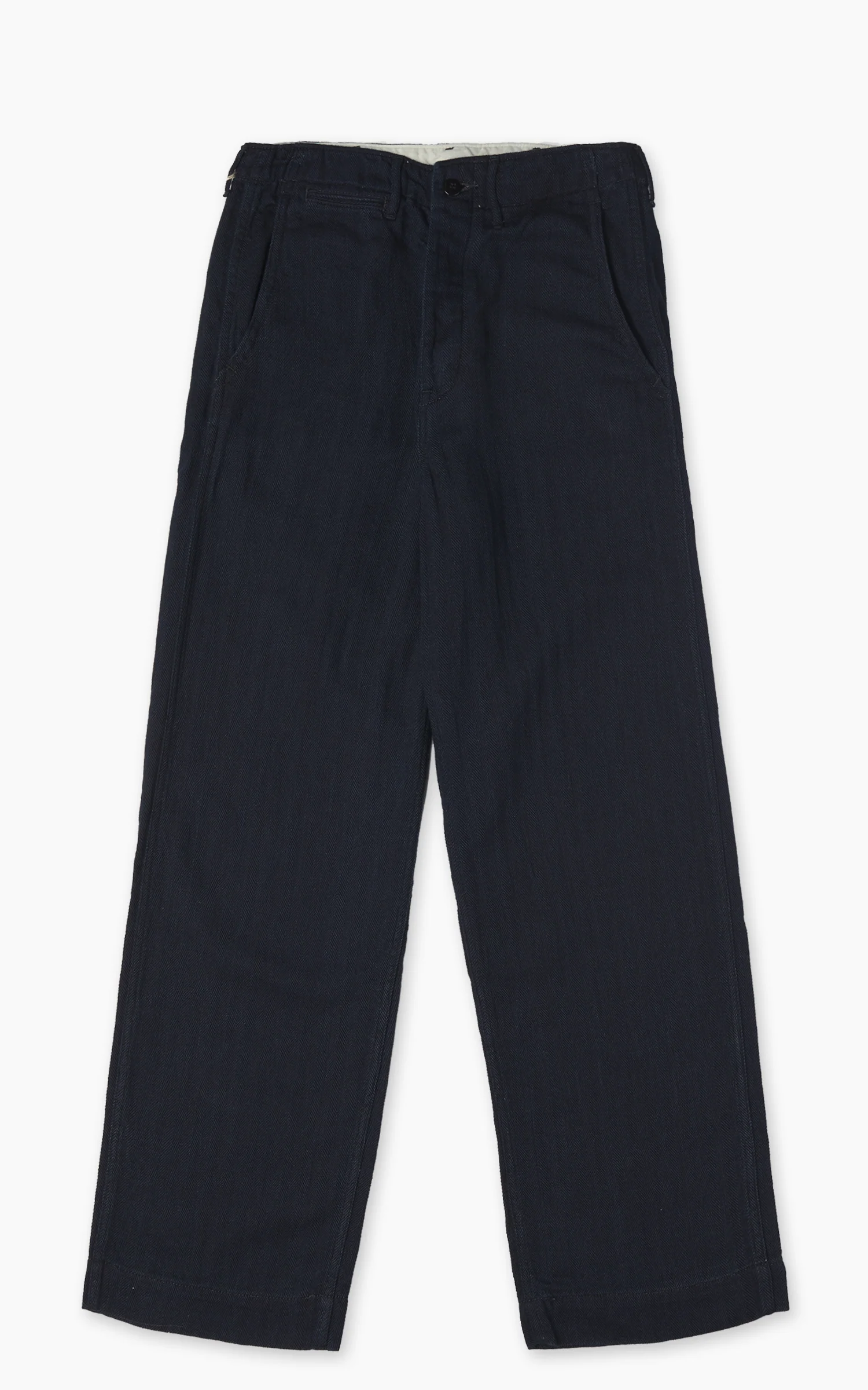 Fullcount 1201HE Army Chino Trouser Herringbone Indigo