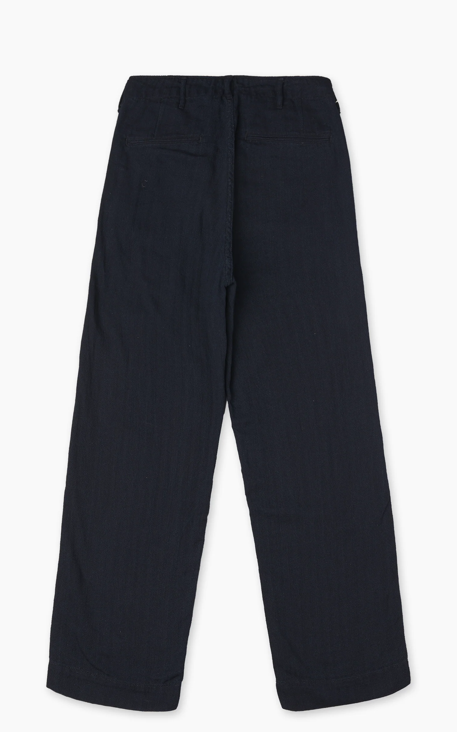 Fullcount 1201HE Army Chino Trouser Herringbone Indigo - Image 2