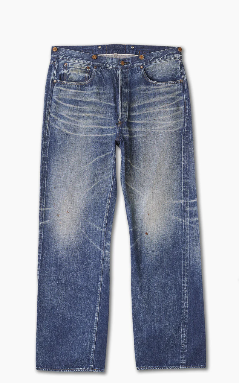 1373W-Badass Son Of The Soil Denim Indigo Blue