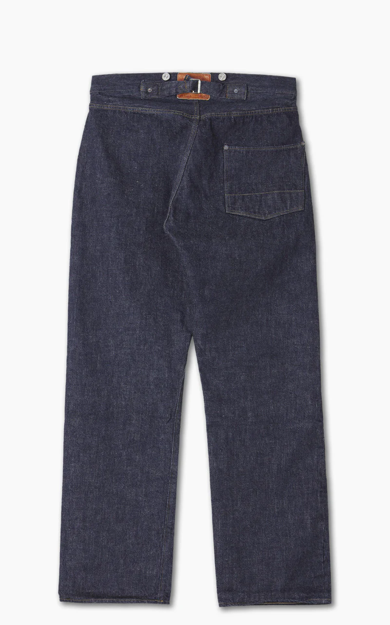 Fullcount 1373W Son Of The Soil Selvedge Denim One Wash Indigo - Image 3