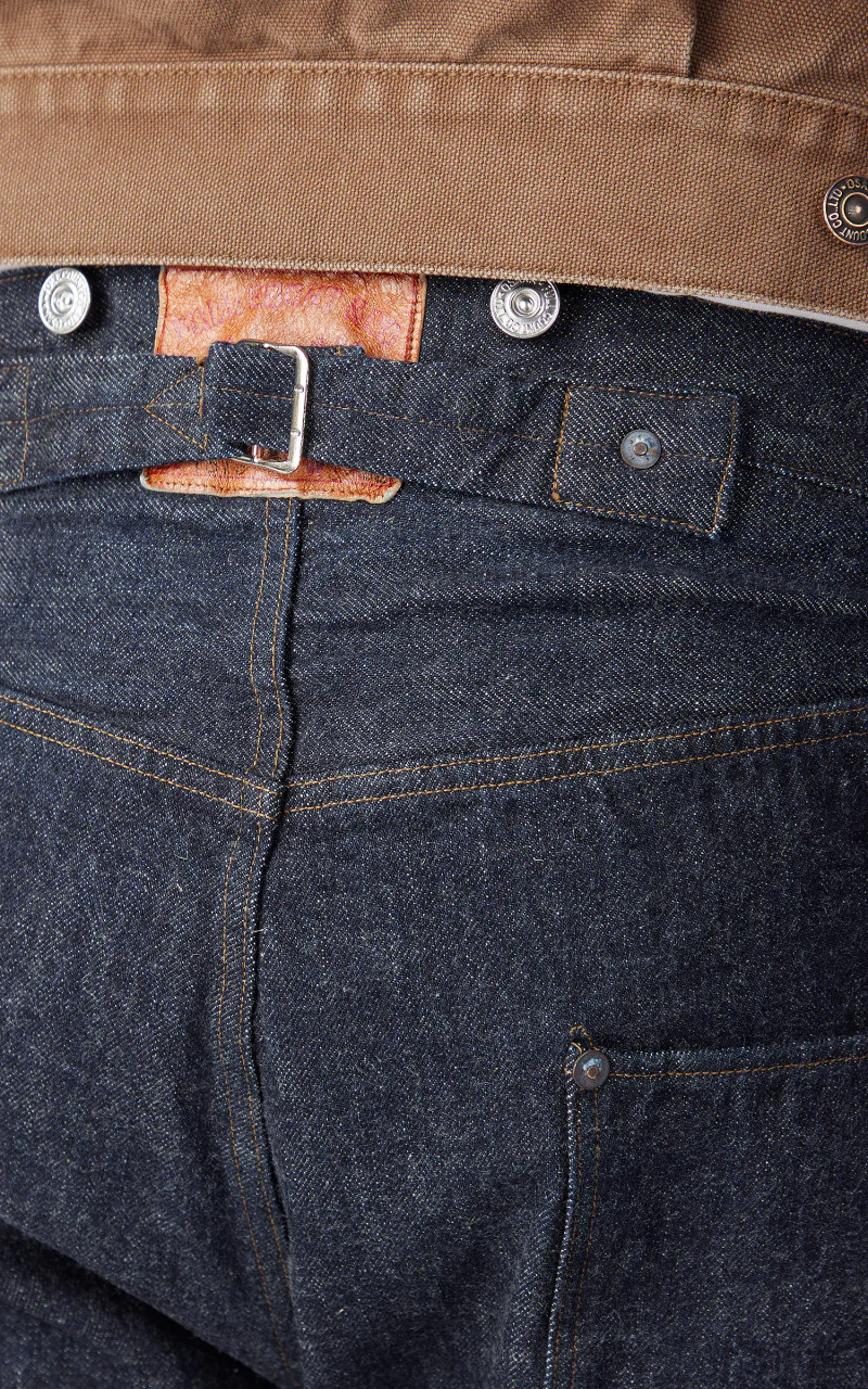 Fullcount 1373W Son Of The Soil Selvedge Denim One Wash Indigo - Image 5