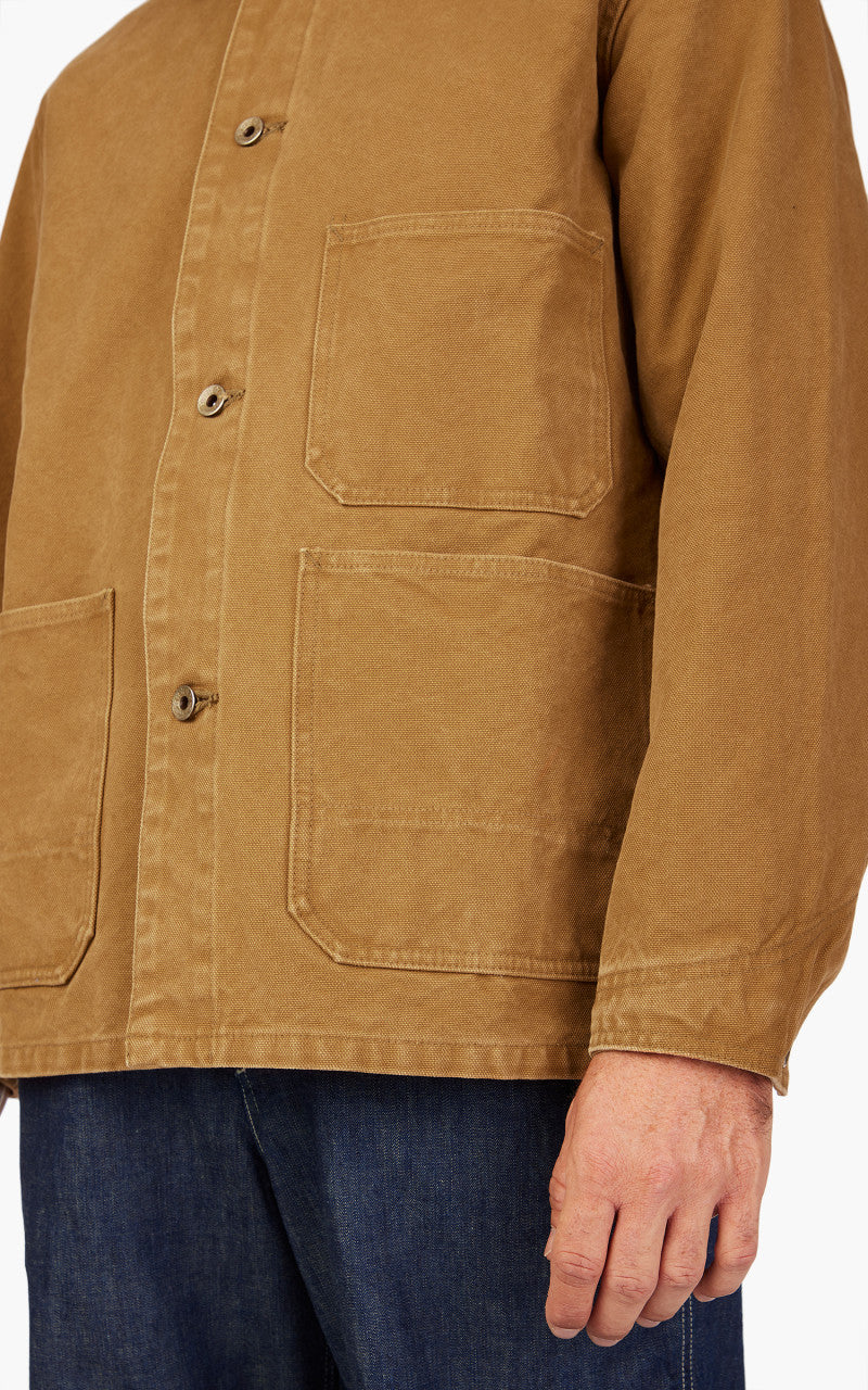 2015-6 Heavy Canvas Chore Jacket Copper Brown - Image 5