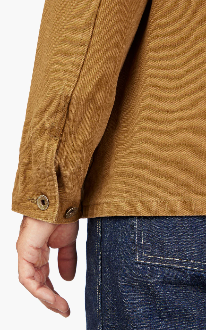 2015-6 Heavy Canvas Chore Jacket Copper Brown - Image 7