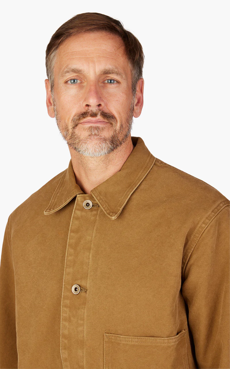2015-6 Heavy Canvas Chore Jacket Copper Brown - Image 8