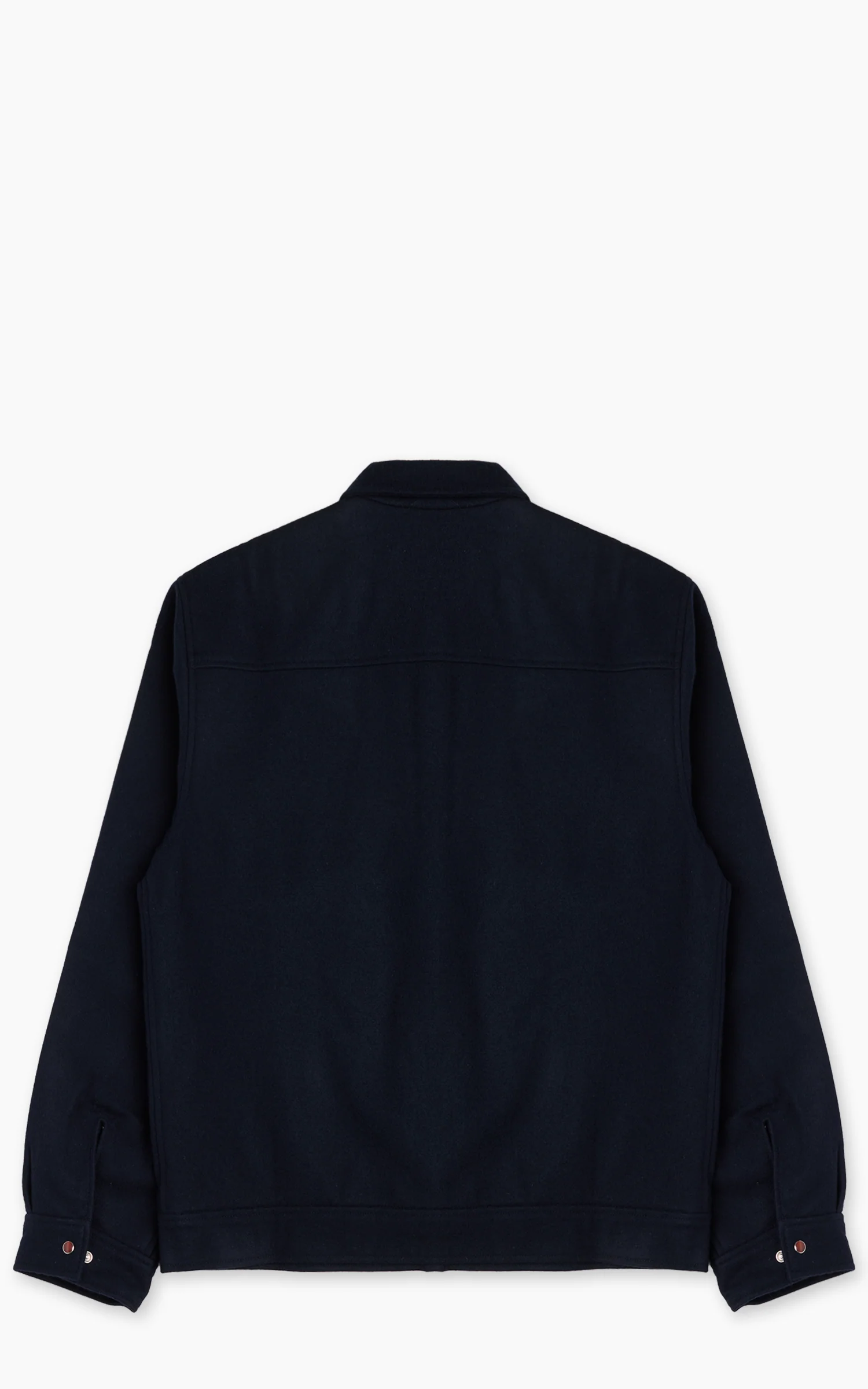 Fullcount 2041 Wool Melton Hollywood Dude Jacket Navy - Image 5