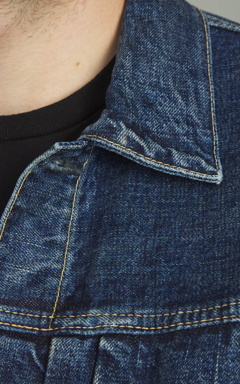Fullcount 2050-2102 Type 2 Selvedge Denim Jacket Fear Of The Dark - Image 4