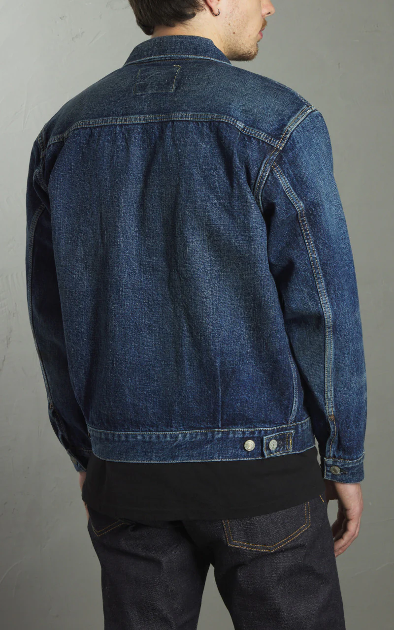 Fullcount 2050-2102 Type 2 Selvedge Denim Jacket Fear Of The Dark - Image 7