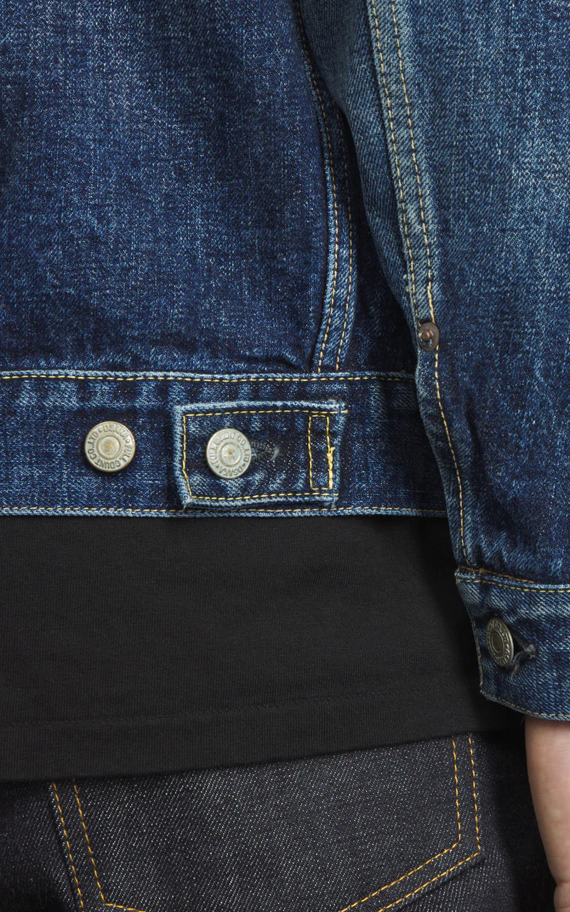 Fullcount 2050-2102 Type 2 Selvedge Denim Jacket Fear Of The Dark - Image 8