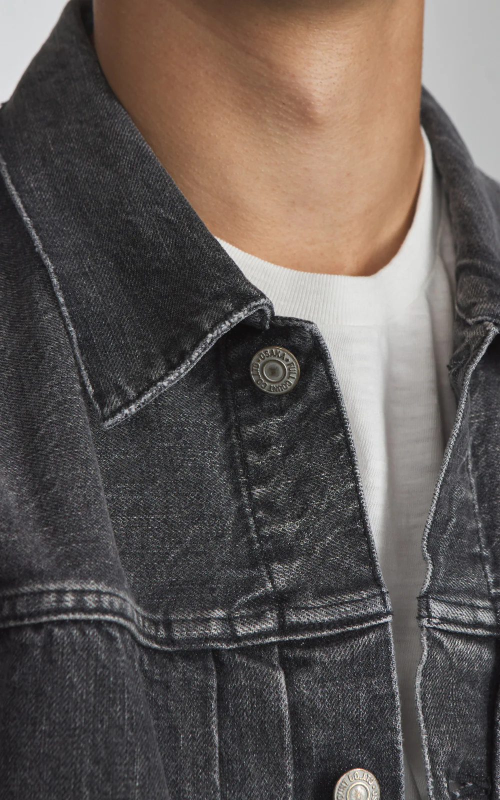 Fullcount 2102BKHW Type 2 Selvedge Denim Jacket Dartford Black - Image 4