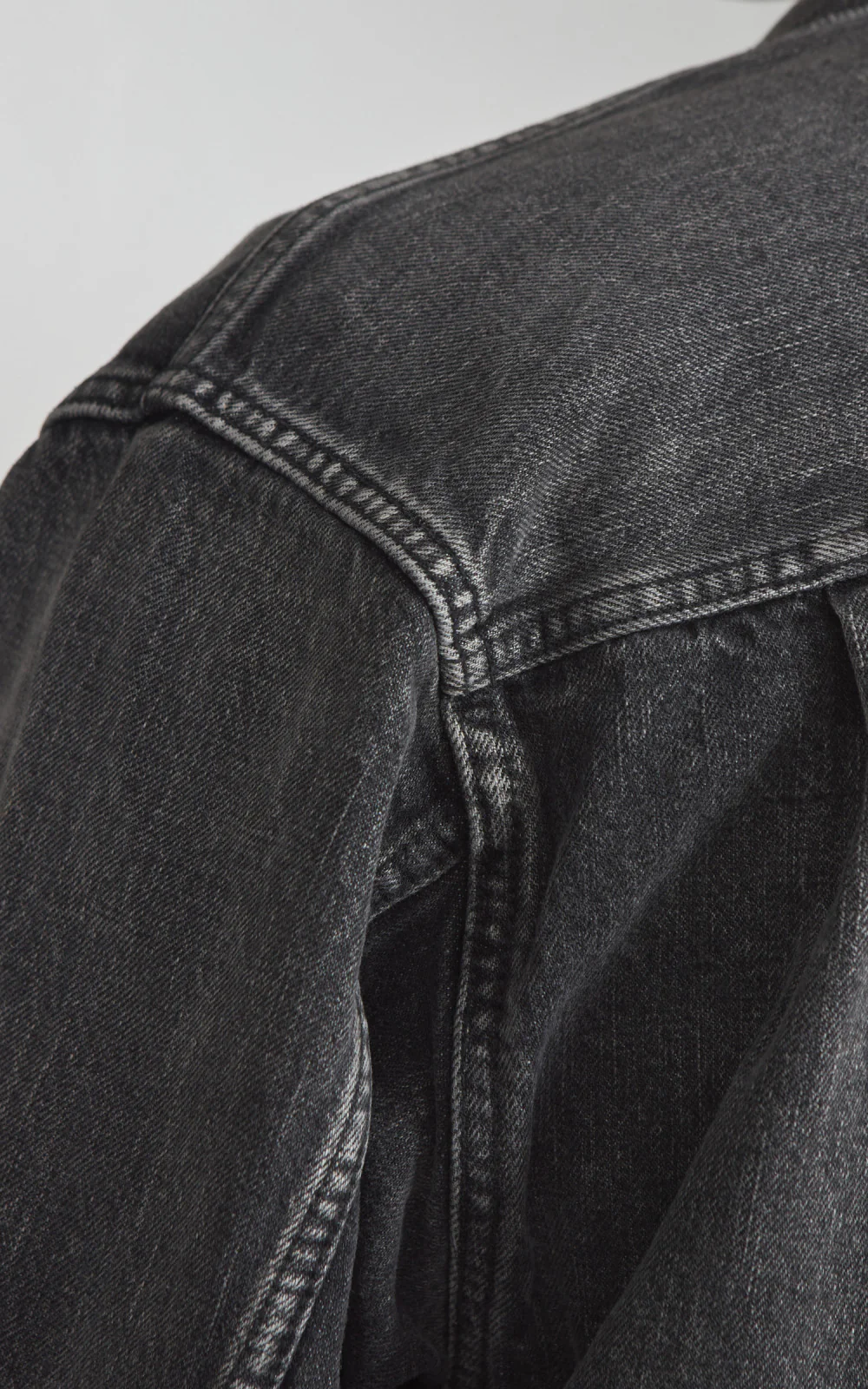 Fullcount 2102BKHW Type 2 Selvedge Denim Jacket Dartford Black - Image 7