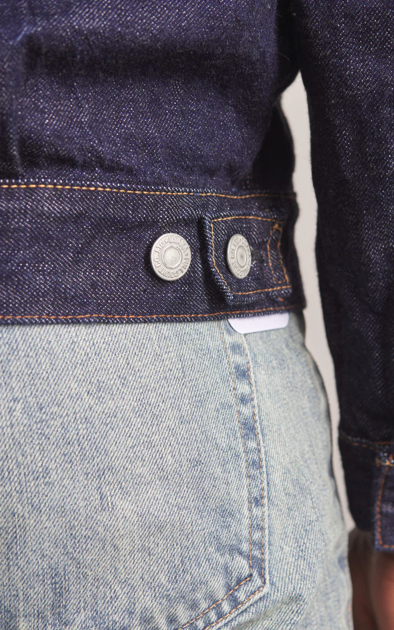 Fullcount 2102W-20 Type 2 Selvedge Denim Jacket One Wash - Image 5