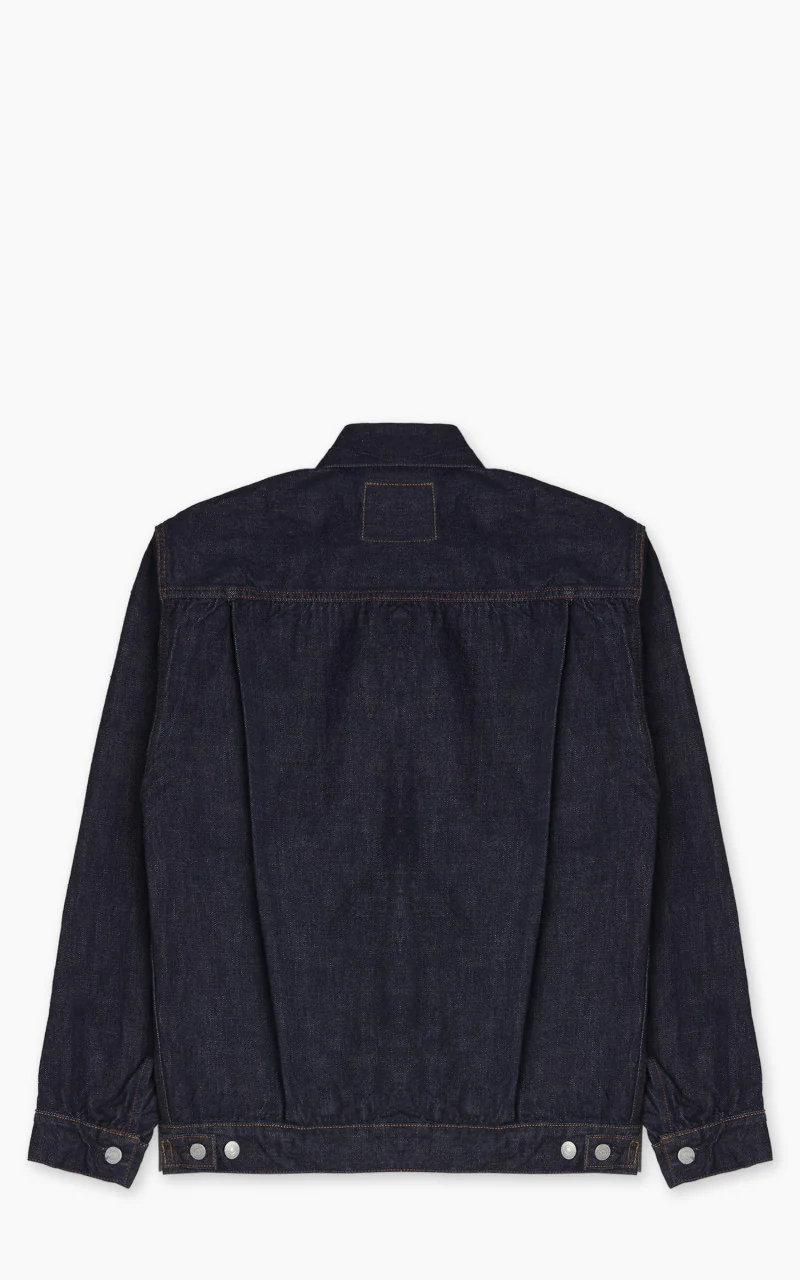 Fullcount 2102W-20 Type 2 Selvedge Denim Jacket One Wash - Image 6