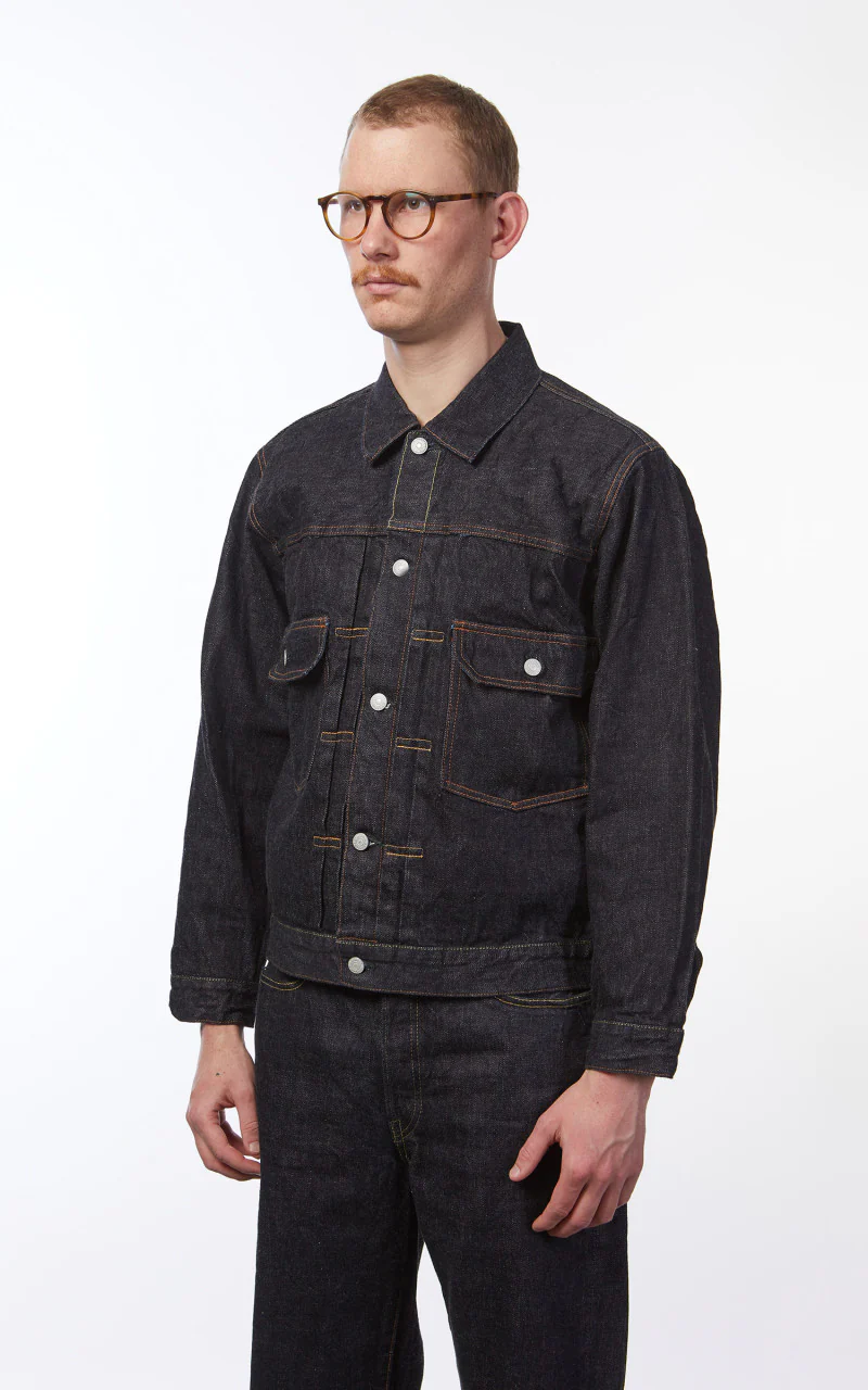 Fullcount 2102XXW-20 Type 2 Selvedge Denim Jacket Heavy Ounce One Wash - Image 5