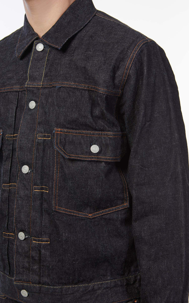 Fullcount 2102XXW-20 Type 2 Selvedge Denim Jacket Heavy Ounce One Wash - Image 6