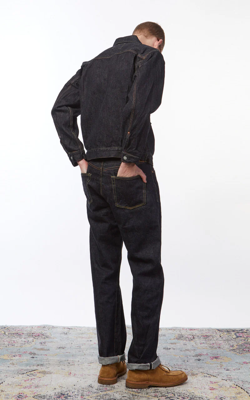 Fullcount 2102XXW-20 Type 2 Selvedge Denim Jacket Heavy Ounce One Wash - Image 8