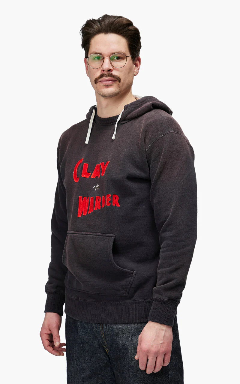 Fullcount 3759 After Hood Sweater Navy "30th Anniversary" - Image 5