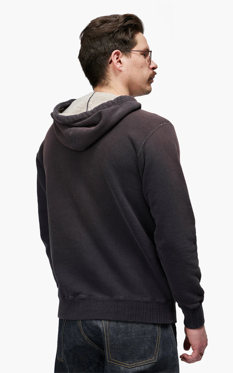 Fullcount 3759 After Hood Sweater Navy "30th Anniversary" - Image 6