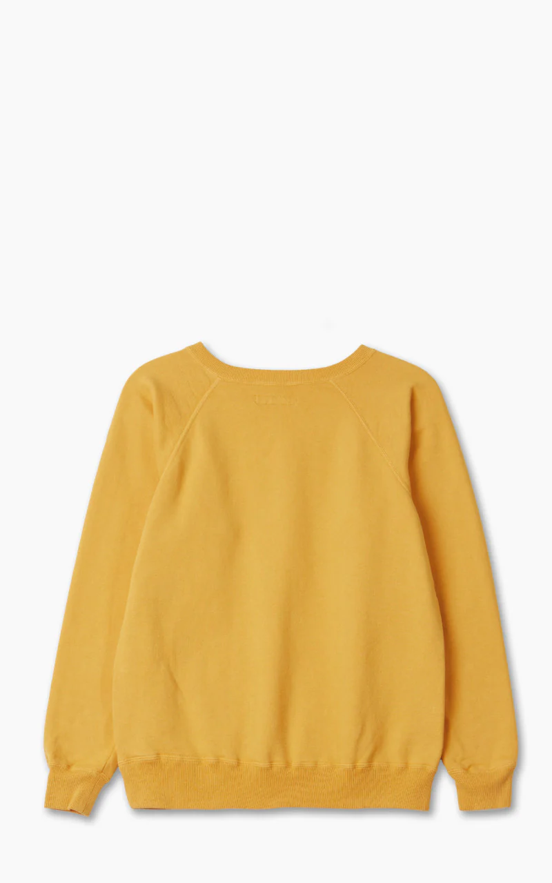 3765-2 "Count" Raglan Sleeve College Sweatshirt Golden Yellow - Image 3