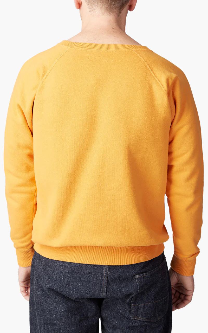 3765-2 "Count" Raglan Sleeve College Sweatshirt Golden Yellow - Image 6