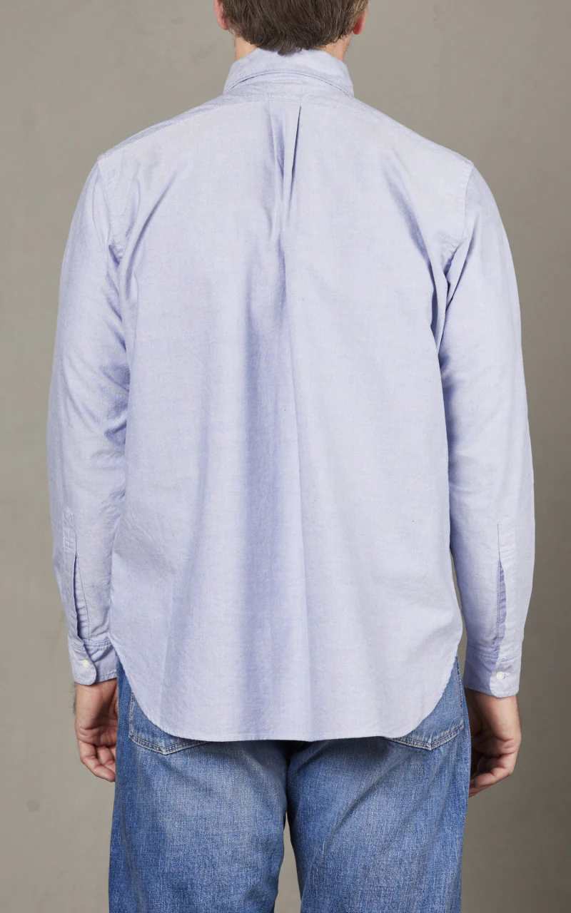 Fullcount 4081 Good Old B.D. Shirt Blue - Image 4