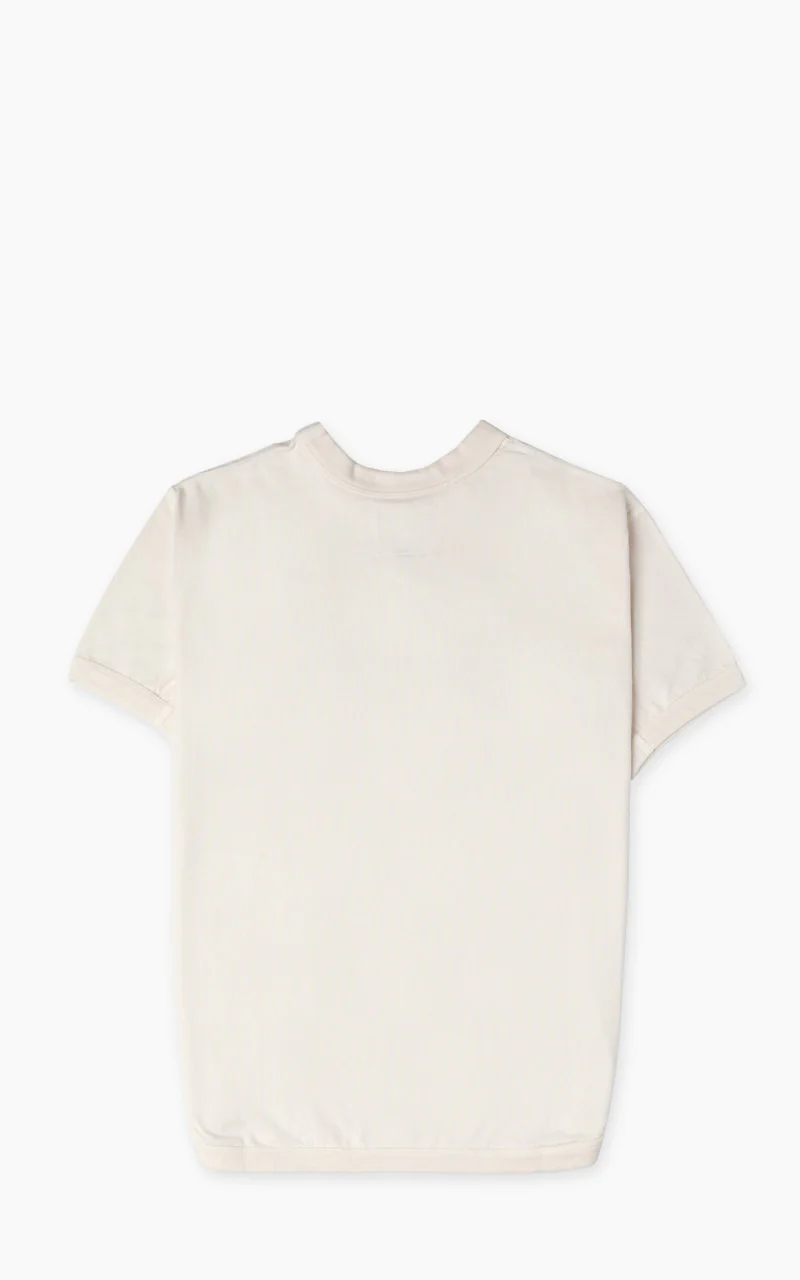 Fullcount 5222-22 Flat Seam Heavyweight T-Shirt Ecru - Image 7