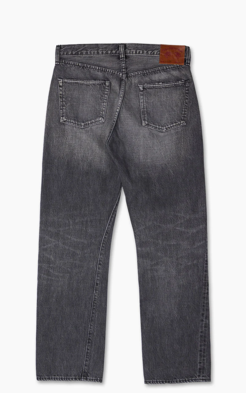 Lot 1101BKHW Straight Denim Dartford Black - Image 8