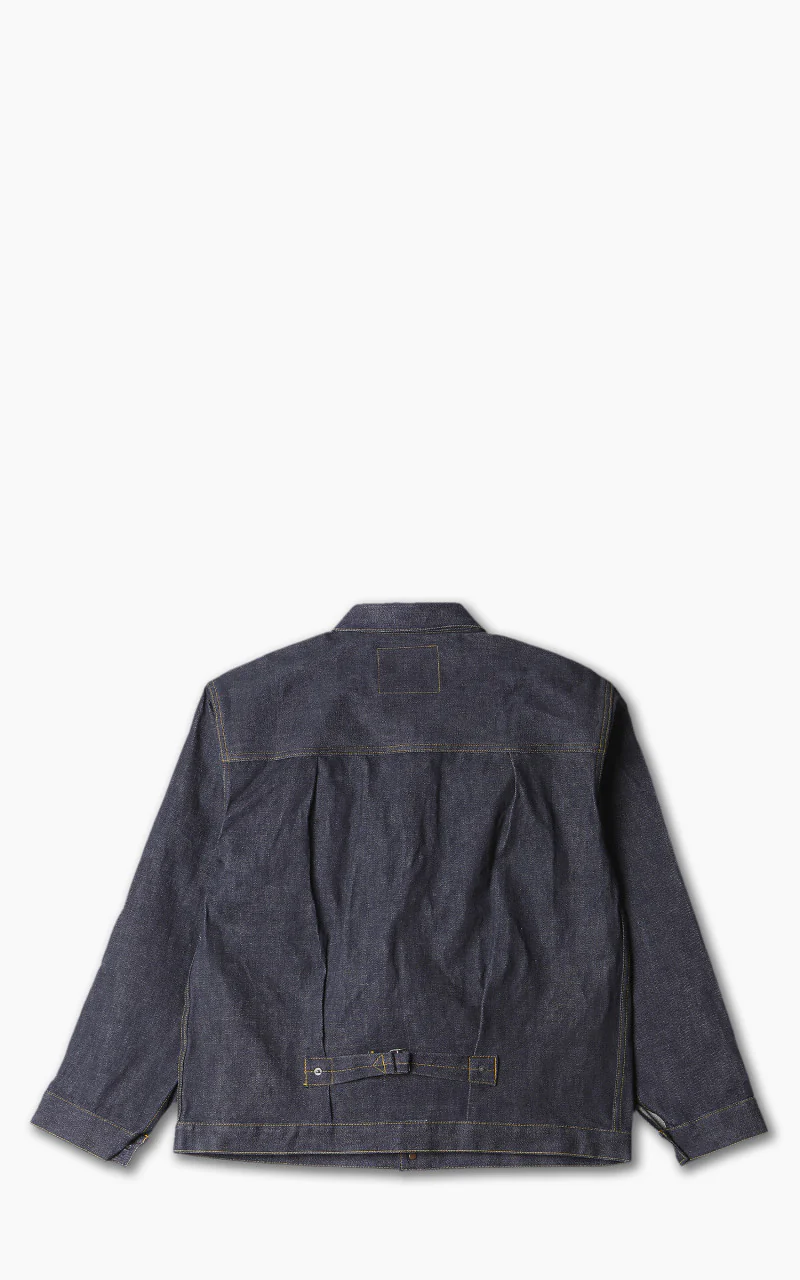 Fullcount S2107XX Type 1 WWII Model Denim Jacket "30th Anniversary" Indigo 14.4oz - Image 3