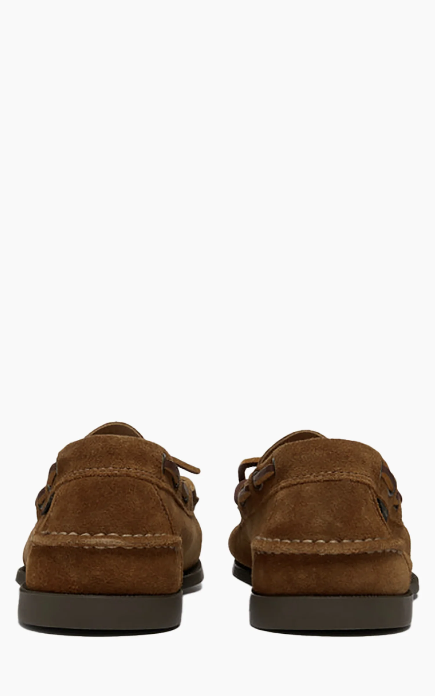 G.H. Bass Camp Moc Decker Suede Mid Brown Suede - Image 6