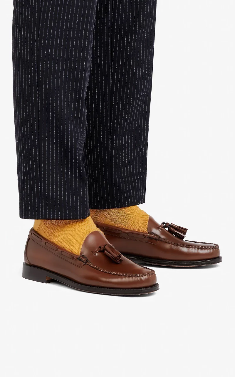 G.H. Bass Weejuns Larkin Tassel Loafers Brown - Image 4