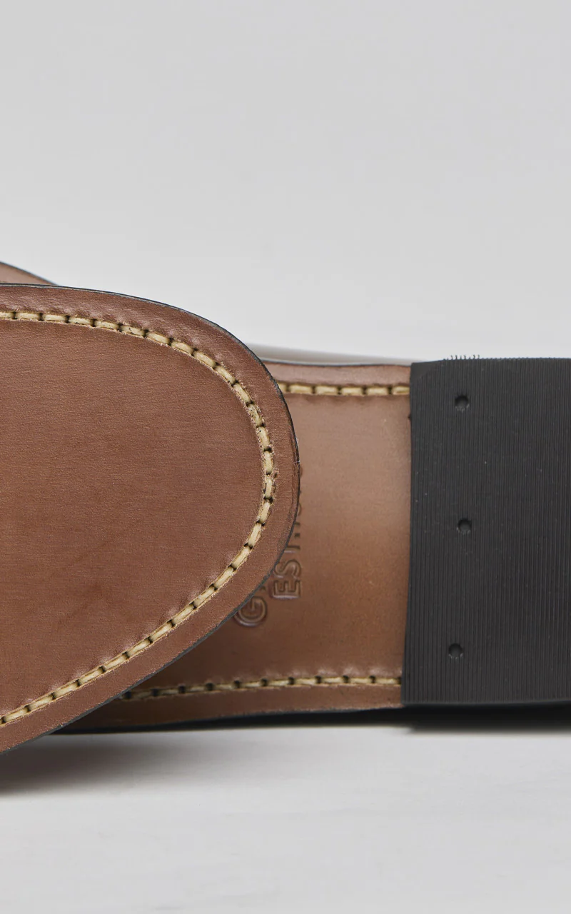 G.H. Bass Weejuns Larson Penny Loafers Leather Brown - Image 6