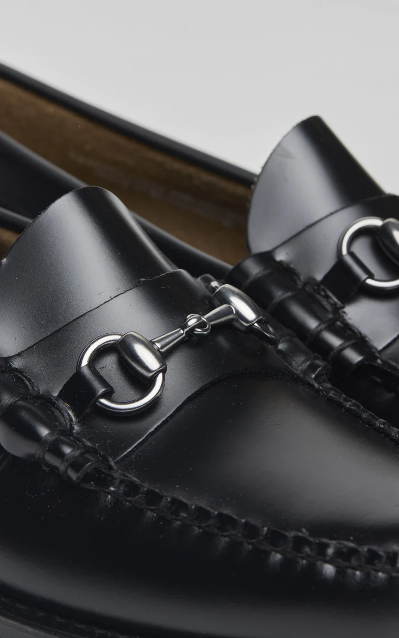 G.H. Bass Weejuns Lincoln Horsebit Loafers Leather Black - Image 3
