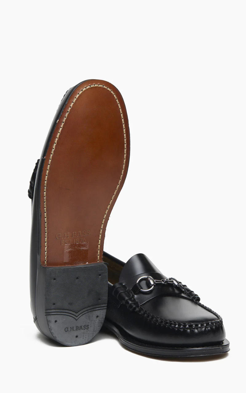 G.H. Bass Weejuns Lincoln Horsebit Loafers Leather Black - Image 4