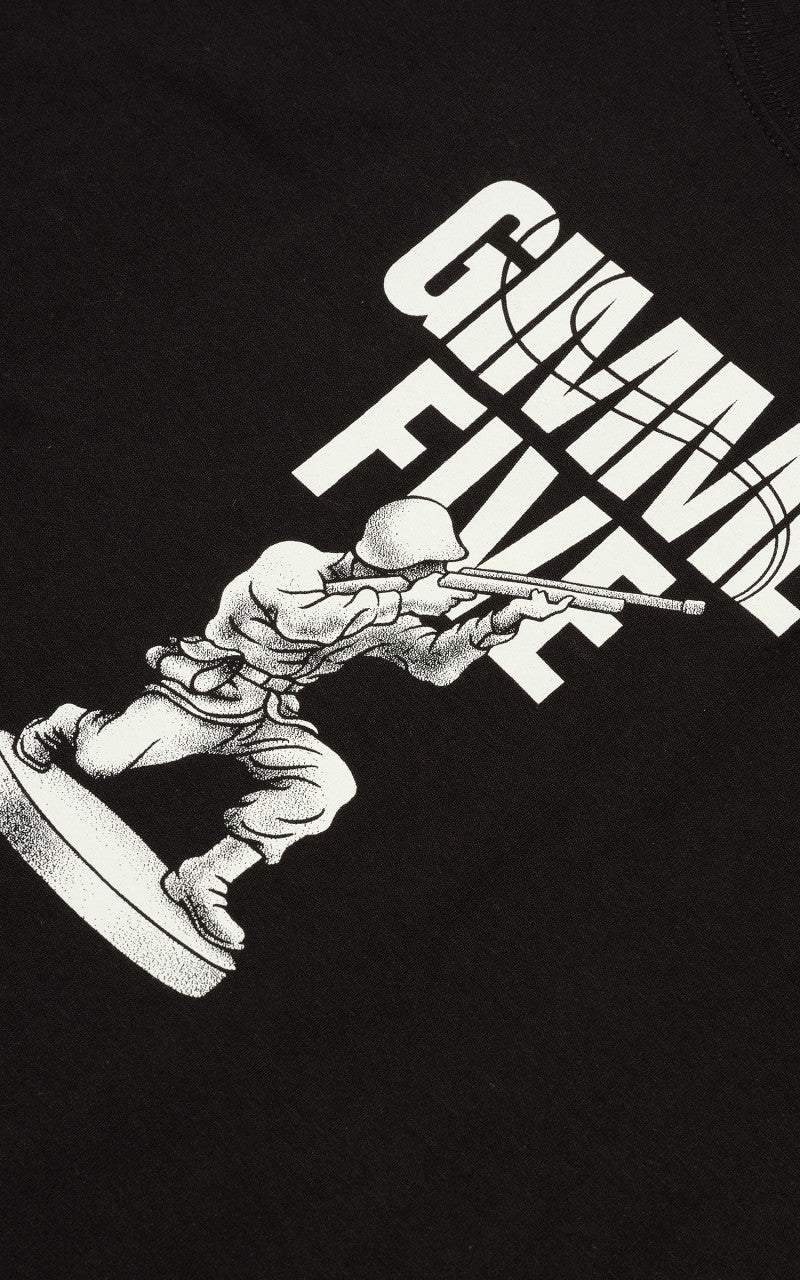 Gimme 5 Soldier Logo Tee Black - Image 2
